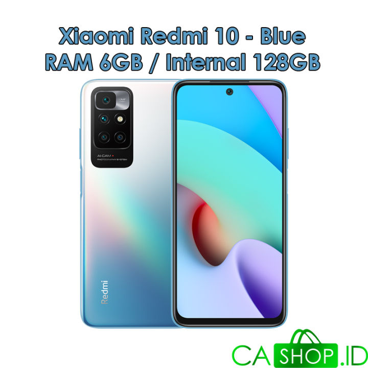 Xiaomi Redmi 10 - 6GB 128GB (6/128) 50MP - New Original Garansi Resmi