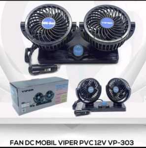 PALING MURAH Kipas Angin Mobil YZH-T303 Double-Headed Fan Aksesoris Mobil Interior