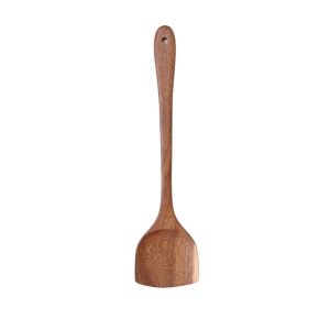 SUN ME Cookware Non-stick Wooden Kitchenware Kitchen Tool Rice Spoon Shovel Cooking Utensil Wood Spatula Turner