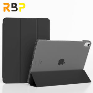 RBP Vỏ iPad thông minh lật ba lần cho iPad Air 6 13 inch 2024 iPad 10 thế hệ 10.9 2022 9th 8th 7th gen 10.2 6/5th gen 9.7 Air 5 air 4 Air1/2 mới cho iPad Pro 11 Pro 12.9 inch 2020 2021 mini 6 8.3 Hộp cứng trong suốt mini4/5 7.9 không có khay đựng bút