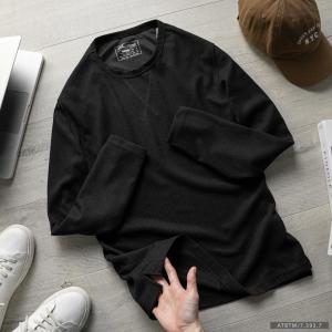 áo len dài tay dệt tổ ong độc đáo phong cách tối giản dễ phối đồ