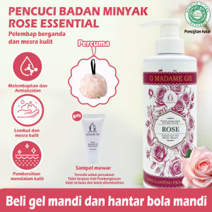 Madame Gie Body Wash 500ml Shower gel for woman man Family bath set moisturizing function Body soap long-lasting fragrance