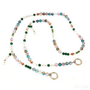 MIIQNUS Chống rơi Dây đeo điện thoại di động Có thể điều chỉnh Chống trộm Dây đeo điện thoại đính hạt Ngọt ngào Chuỗi dài Dây đeo điện thoại đeo chéo Phụ kiện nữ