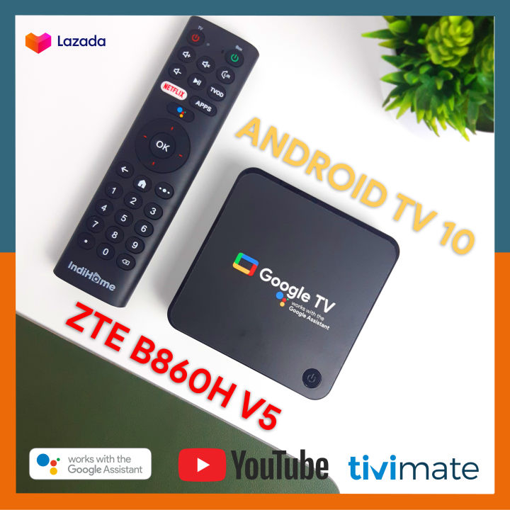 ANDROID TV BOX ZTE B860H V5 ANDROID 10 RAM 2GB/8GB UNLOCK ROOT Lazada