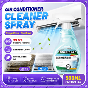 500ml Aircon Cleaner Spray Air Conditioner Cleaning Agent Dust Removal Sterilization Freshening Spray for Home Car Split Type A/C