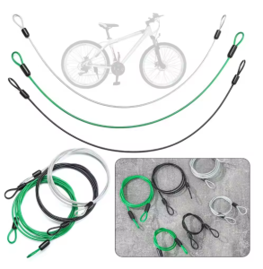 Tali Pengaman Anti Maling Aksesoris Sepeda Kunci Kawat Kuat Untuk Sepeda Jalan Raya Kunci Kabel Baja Ratcahtable