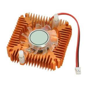 CPU Graphics Heatsink Fan Cooler Heat Sink Long-term Use High Speed & Mute Fan Good Heat Dissipation Easy to Install