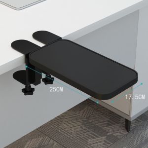 【LDIES】Desktop Extension Board For Keyboard Table Office escopic Computer Desk Arm Bracket Lengthened Widened Folding Wooden