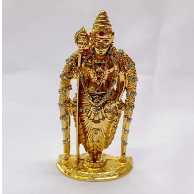Batu Caves Murugan Statue With Stone Work
