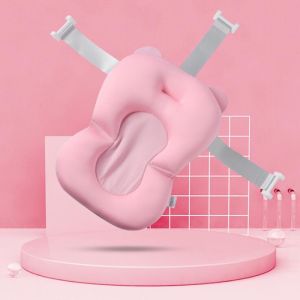 Baby Bath Tub Cushion Net Shower Support Mattress Comfy Safety Mat for Baby CTR