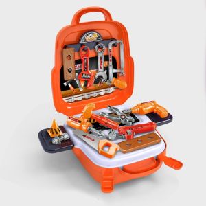🔨Malaysia Stock🔨Kids Toolbox Toys Set Educational Toy Kit Simulation Repair Tools Toys Plastic Drill Engineering Learning Game Puzzle Toys