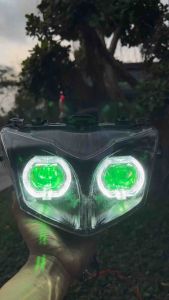 Reflektor Lampu Depan Supra X 125 HELM LED Biled