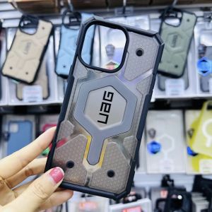 {พร้อมส่ง!!!} UAG เคสโทรศัพท์มือถือแบบใส ผิวด้าน กันกระแทก มีแม่เหล็ก สําหรับ IPhone 12 13 14 15 Pro MAX