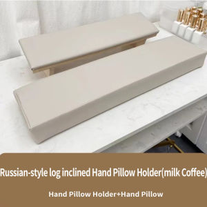 2Pcs Kit Solid Wood Nail Art Hand Pillow Set Manicure Table Hand Cushion Holder Arm Rests/J129