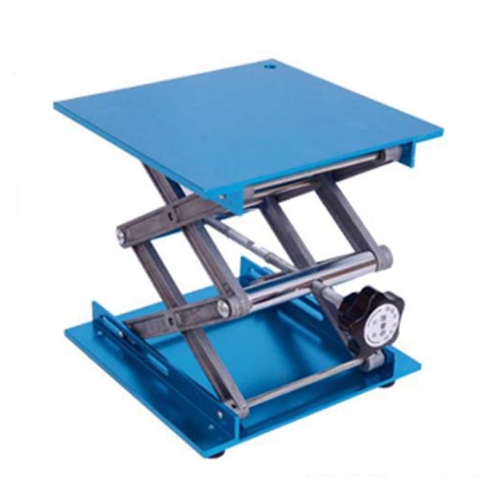 Aluminum Router Lift Table Woodworking Engraving Adjustable Lab Stand Table Lifting Stand Rack
