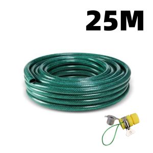 MOSIKEN TOOL   50M   GREEN PVC Garden Hose  Car washing  Garden watering  Heat and frost resistance  Field irrigation