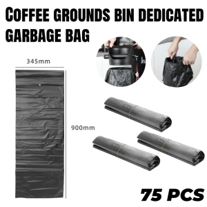 Coffee Knock Bucket Large Capacity Coffee Grounds Container Floor Standing Tall Knock Box Trash Can