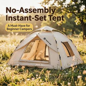 Tent Outdoor Portable Folding Camping Equipment Fully Automatic Bounce Open Outdoor Indoor Rainproof Sunscreen