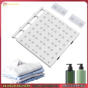Winnereco Closet Tension Shelf & Rod DIY Wardrobe Divider for Cabinet Wardrobe