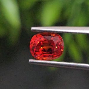 พลอย ทับทิม ซองเจีย Songea Ruby Sapphire 1.42กะรัต (Cts.) พร้อมใบเซอร์ พลอยแท้ อัญมณีมงคลประจําวันเกิด เครื่องประดับพลอย