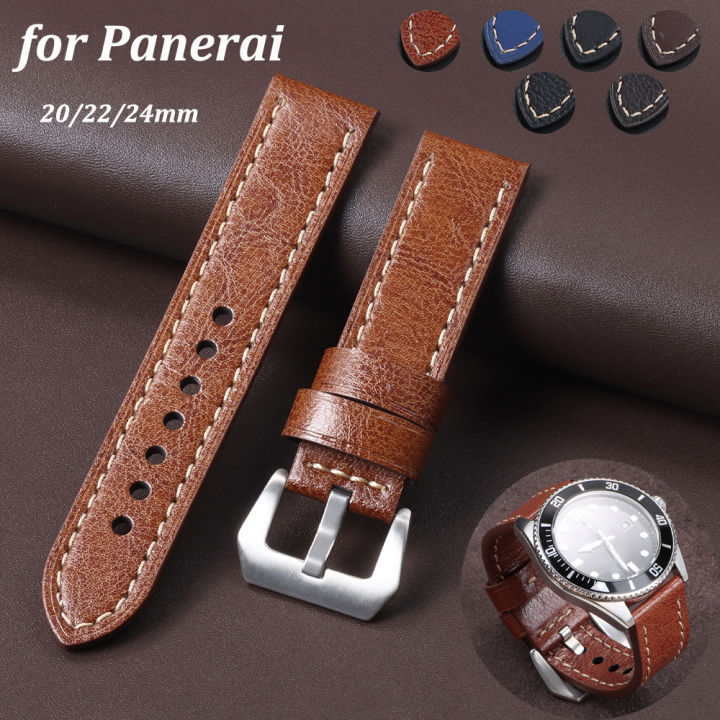 Popular Synthetic Leather 22 mm Replacement Watch Band 1M-SP06B12B_K0015842 main image 1