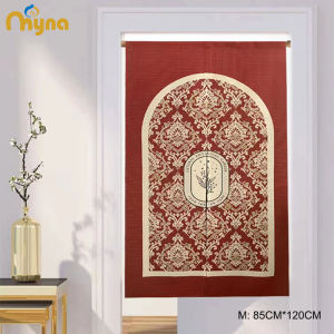 M(85*120CM)Kitchen Bedroom Door Curtain  With Adjustable Curtain Rod Telescopic Stick Langsir Pintu Bilik Dapur