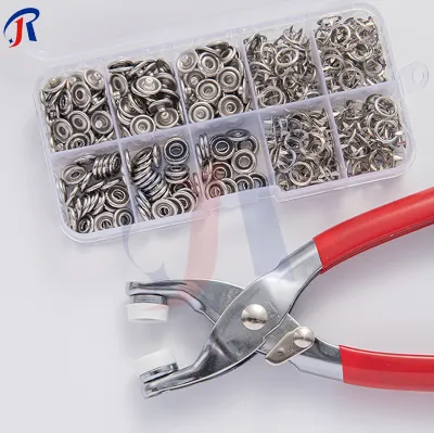 R.joy - 1 SET Kancing Tang Alat Pasang Press Kancing Jepret Cetet 100 Pcs Anti Karat