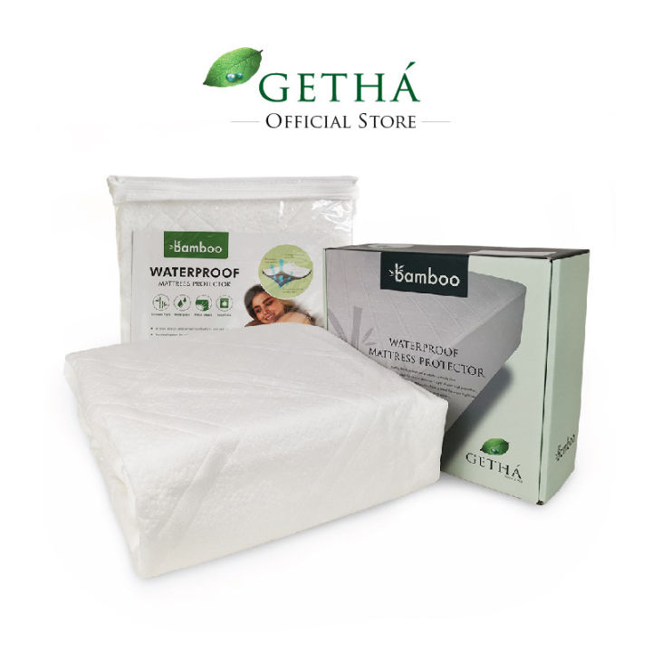 Getha Bamboo Waterproof Mattress Protector Lazada