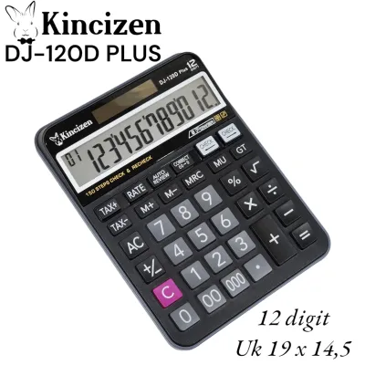 Kalkulator Kincizen DJ-120D 12 DIGIT - Kalkulator casio 12 digit DJ-120D