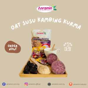 ANRAMIN OAT SUSU KAMBING KURMA 20x25g