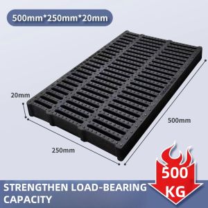 [ McWane ] Driveway Resin Drain Cover – Heavy Duty Grate for Car Pass Outdoor Trench System