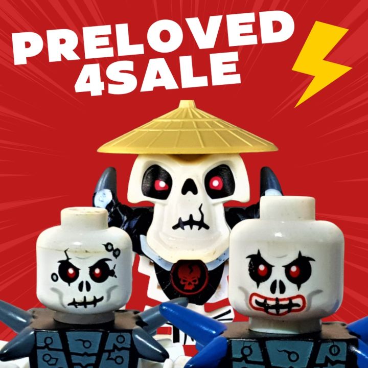 [PRELOVED] Lego Minifigure Ninjago Skeleton Army Lazada PH