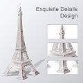 Piececool 3D Metal Puzzles Golden Eiffel Tower Model Building Blocks Sets DIY Assembly Model Kits Gift for Kids. 