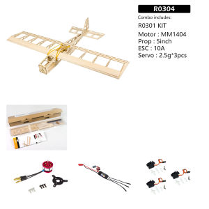 2019 New Scale RC Balsawood Airplane Laser-cutting mini STICK 580mm Balsa Kit DIY Building Wood model