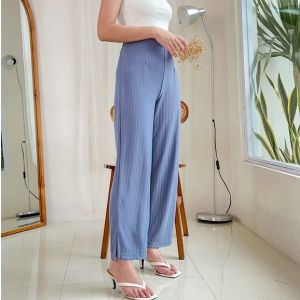 Severli YORI High Waist Knit Pants | Celana Knit HW | Celana Rajut | Kulot Rajut | Kulot Korea