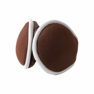 INGER Soft Winter Foldable Earmuffs Plush Reflective Earflap Cozy Solid Color Ear Cover Winter