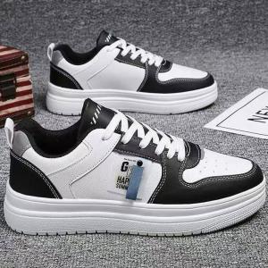 SRD Sepatu Kulit Import Terbaru Snekers Olahraga Running Shoes Pria Wanita New Model Kasual Fashion Mens Sporty Leather Casual Sepatu Cowok Cewek Korea Sepatu Jalan Santai Skena Impor Termurah SP-09