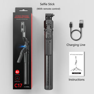 C17 Auto Tracking Smart Shoot Robot Cameraman 360 Face Phone Holde AI Shooting Selfie Stick Gimbal Stabilizer For Vlog Live Video