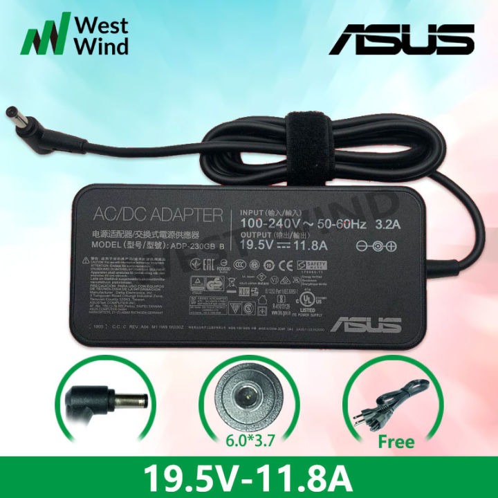 Alimentatore 19.5V 11.8A 230W Per Notebook Asus ROG GX501 GU501 GL702VS - ADP-230GB