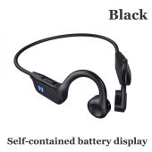 TIMACK Wireless Earbuds Bone Conduction Bluetooth 5.4 Sports Earbuds Touch Control HIFI Stereo Earbuds Waterproof Earbuds