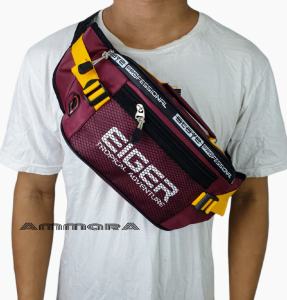 TAS SELEMPANG PRIA Waistbag Outdoor Sporty