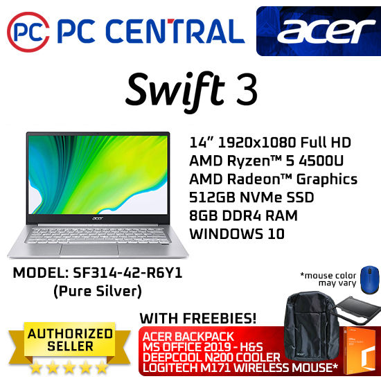 Acer Swift 4500u Review Acer Swift SF314-42-R6Y1 (Pure Silver