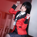 Anime Kakegurui Costume For Girls Jabami Yumeko Uniform Suits Japanese High School Uniform JK Dress Halloween Party Cosplay Costume. 