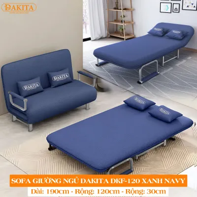 Giường Ngủ thành ghế SOFA SIÊU XỊN DAKITA DKF-65 Giường Ngủ Có Nệm Xếp Gọn Đa Năng (Rộng 65cm)