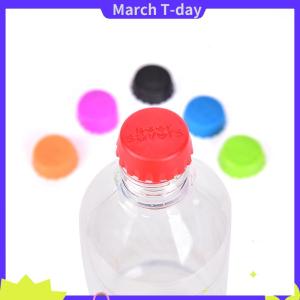 March ฝาปิดขวดซิลิโคนแบบใช้ซ้ำได้6ชิ้นฝาปิดโซดาโคล่าจุกขวดไวน์