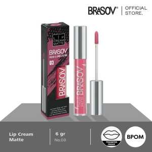 BRASOV Lip Cream Matte Fresh & Long Lasting 6gr