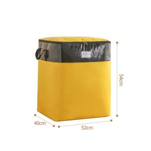 Large Capacity Foldable Waterproof Woven Bag Transfer Storage Wear-resistant Bag Moving Bag Thickened Eco-friendly Luggage Bag