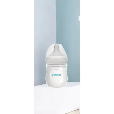 MOMWELL BOTOL SUSU PP WIDE NECK NATURAL FEEDING 150ML & 260ML BPA FREE | ANTI KOLIK