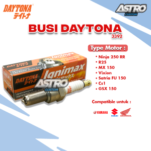 Busi Daytona Tapered Ignimax Ninja 250 R25 MX 150 Vixion CS1 GSX 150