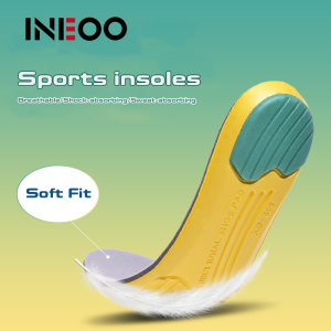 INEOO 1Pair Men Women EVA Elastic Memory Foam Breathable Shoes Insoles Sports Function Shoes Pad